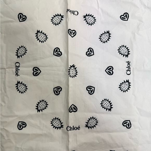 Chloe Navy Paisley Cowboy Print Cotton Bandana Scarf - Picture 5 of 7